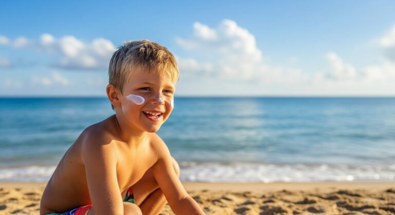 Melhor protetor solar para Crianças