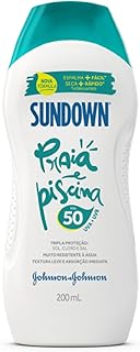 Sundown Protetor Solar Corpo e Rosto Praia e Piscina FPS 50