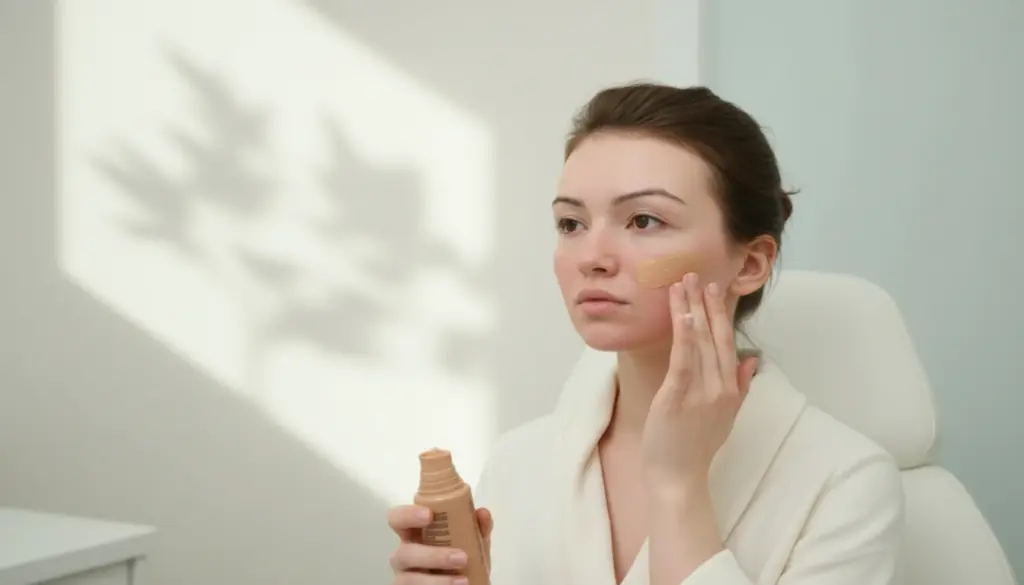 Protetor solar com cor ajuda na rosácea