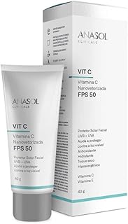 Protetor Solar Facial Clinicals FPS 50 Vit C 40g - Anasol