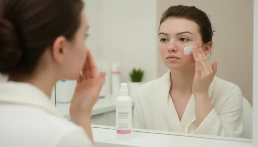 Protetor solar mineral é melhor para rosácea