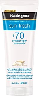 Neutrogena Sun Fresh Protetor Solar Corporal, FPS 70, 200ml