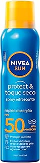 NIVEA SUN Protetor Solar Spray Protect & Toque Seco FPS 50
