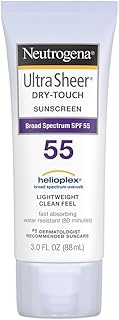 Protetor solar Johnson & Johnson Neutrogena Ultra Sheer Dry-Touch FPS 55 85 g (pacote com 4)